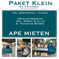 Ape Vermietung Paket klein